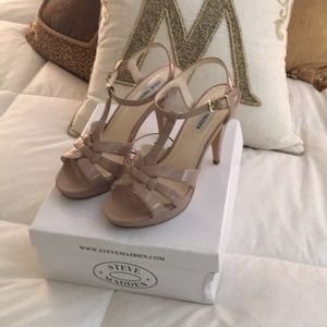 High Heel Sandals, Size 7, Color Daarling Blush